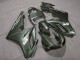 2009-2012 Triumph Daytona 675 Triple Motorcycle Fairings - Matte Green White Australia