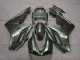 2009-2012 Triumph Daytona 675 Triple Motorcycle Fairings - Matte Green White Australia