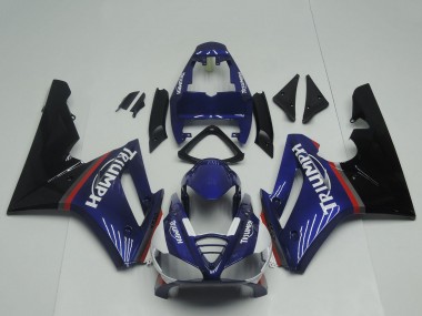 Affordable 2009-2012 Triumph Daytona 675 Triple Motorcycle Fairings - Blue Red Glossy Black Australia