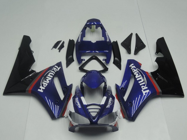2009-2012 Triumph Daytona 675 Triple Motorcycle Fairings - Blue Red Glossy Black Australia