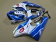 2009-2012 Triumph Daytona 675 Triple Motorcycle Fairings - White Blue Hpi Australia
