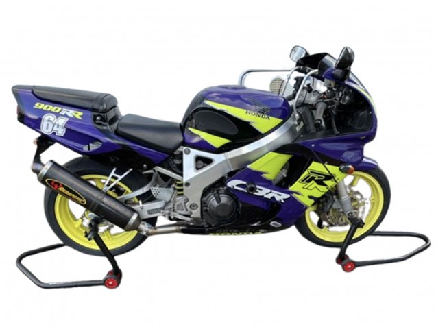1996-1997 Honda CBR900RR 893 Motorcycle Fairings - Blue Neon Yellow Australia