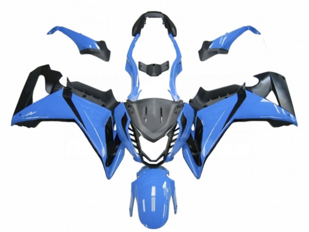 2014-2016 Honda CBR650F Motorcycle Fairings - Sky Blue Black Australia