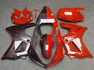 Affordable 2003-2013 Suzuki SV650 Motorcycle Fairings - Glossy Red Carbon Fiber Australia
