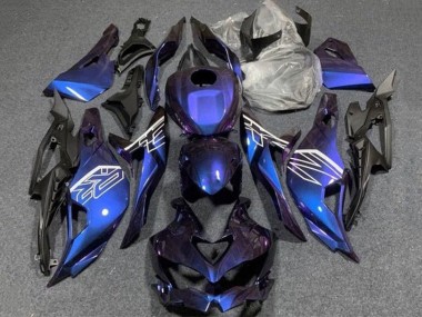 Affordable 2019-2025 Kawasaki ZX4R ZX-4RR Motorcycle Fairings - Purple Blue Gradient Australia
