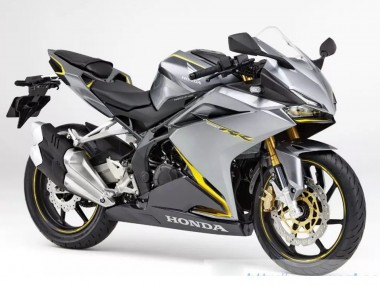 Affordable 2017-2022 Honda CBR250RR Motorcycle Fairings - Silver Yellow Matte Black Australia