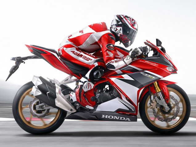2017-2022 Honda CBR250RR Motorcycle Fairings - White Red Matte Black Australia