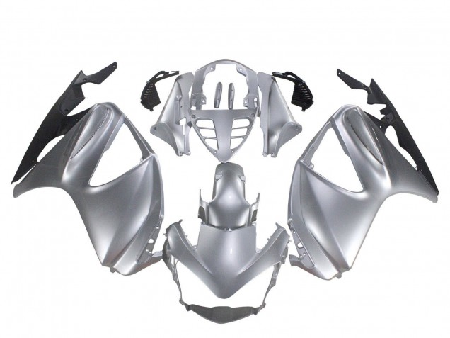 2002-2016 Honda ST1300 Motorcycle Fairings - Silver Matte Black Australia