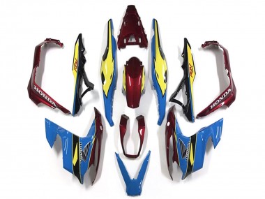Affordable 2018-2021 Honda ADV150 Motorcycle Fairings - Blue Yellow Red Australia