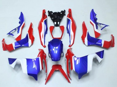 Affordable 2018-2021 Honda ADV150 Motorcycle Fairings - White Red Blue Australia