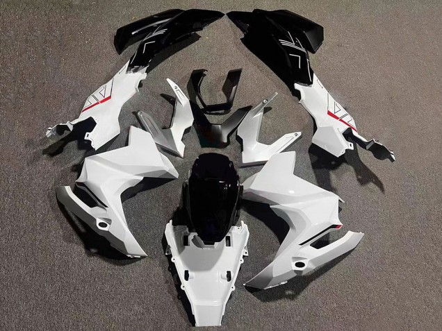 2022-2024 Honda ADV160 Motorcycle Fairings - White Glossy Black Australia