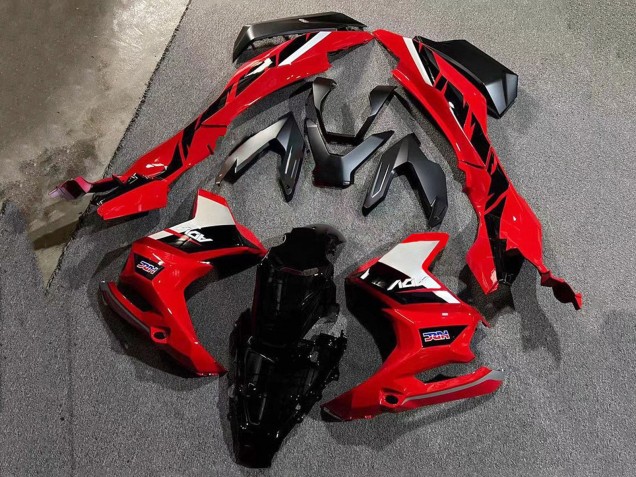 2022-2024 Honda ADV160 Motorcycle Fairings - Red White Glossy Black HRC Australia