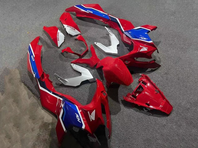 2022-2024 Honda ADV160 Motorcycle Fairings - Silver Red Blue White Black HRC Australia