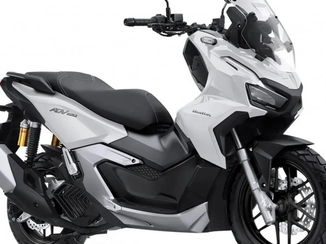 2022-2024 Honda ADV160 Motorcycle Fairings - White Black Australia