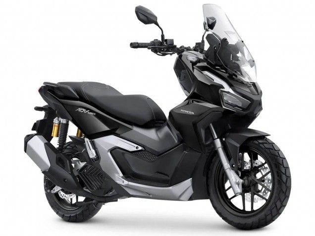 2022-2024 Honda ADV160 Motorcycle Fairings - Silver Matte Black Australia