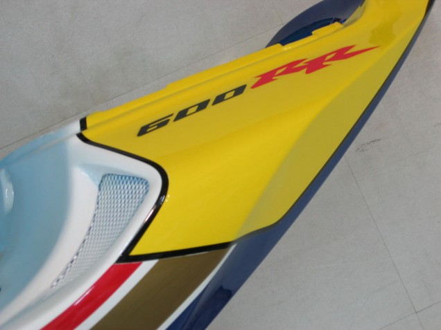 2005-2006 Honda CBR600RR Motorcycle Fairings - Blue White Yellow Rothmans Australia