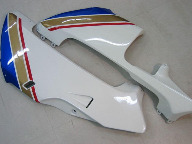 2005-2006 Honda CBR600RR Motorcycle Fairings - Blue White Yellow Rothmans Australia