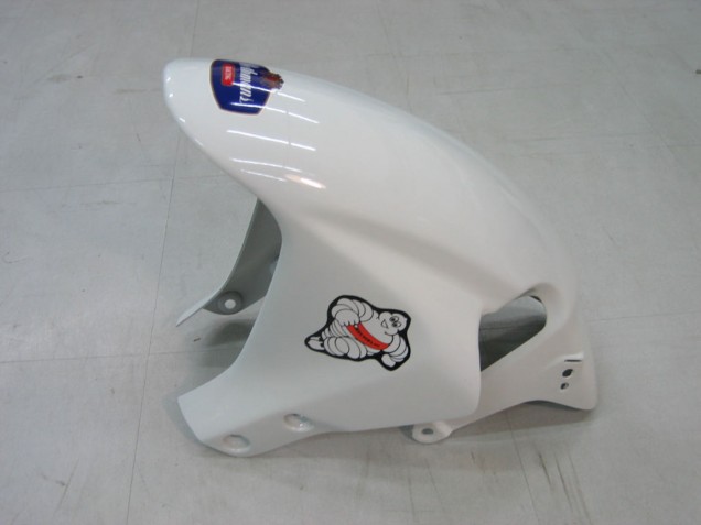 2005-2006 Honda CBR600RR Motorcycle Fairings - Blue White Yellow Rothmans Australia
