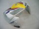 2005-2006 Honda CBR600RR Motorcycle Fairings - Blue White Yellow Rothmans Australia