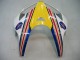 2005-2006 Honda CBR600RR Motorcycle Fairings - Blue White Yellow Rothmans Australia