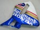 2005-2006 Honda CBR600RR Motorcycle Fairings - Blue White Yellow Rothmans Australia