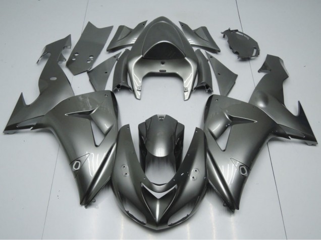 2006-2007 Kawasaki ZX10R Motorcycle Fairings - Glossy Grey Australia
