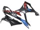 2023-2024 BMW S1000RR Motorcycle Fairings - Blue Red Carbon Fiber Australia