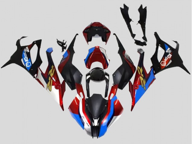 2019-2022 BMW S1000RR Motorcycle Fairings - Black Blue Red Gold Australia