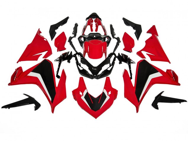 2022-2023 Honda CBR500R Motorcycle Fairings Kits - Red White Black Australia