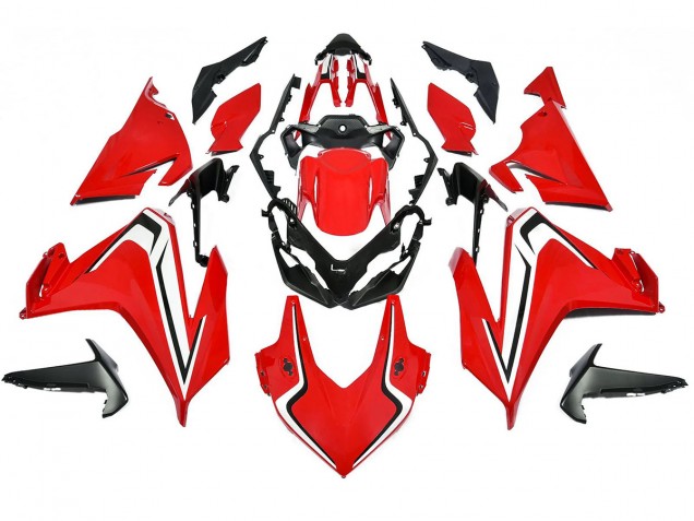 2022-2023 Honda CBR500R Bike Fairings - Red White Black Australia