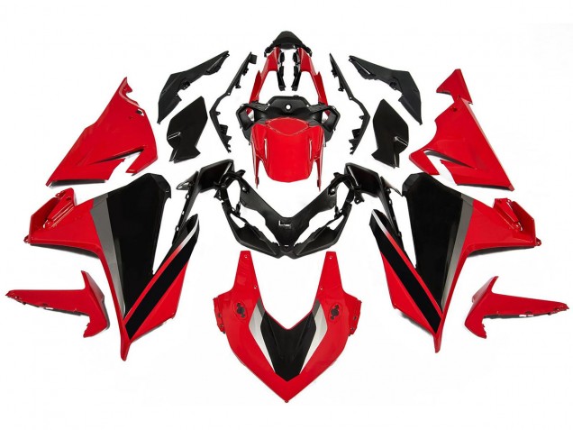 2022-2023 Honda CBR500R Motorcycle Fairings - Red Grey Black Australia