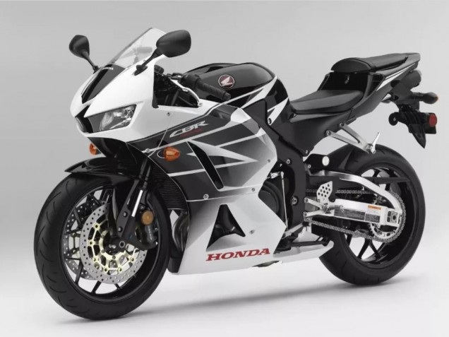 2013-2023 Honda CBR600RR Motorcycle Fairings - White Black Australia