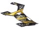 2018-2024 Kawasaki EX400 Motorcycle Fairings - Gold Glossy Black Australia