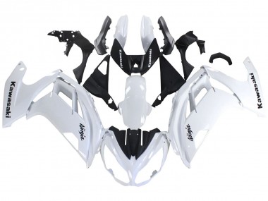 Affordable 2012-2016 Kawasaki EX650 Motorcycle Fairings - White Black Australia