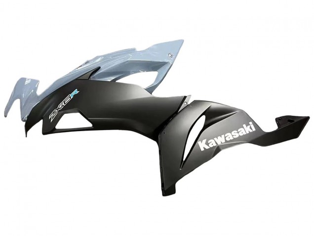 2019-2022 Kawasaki ZX6R Motorcycle Fairings - Grey Matte Black Australia