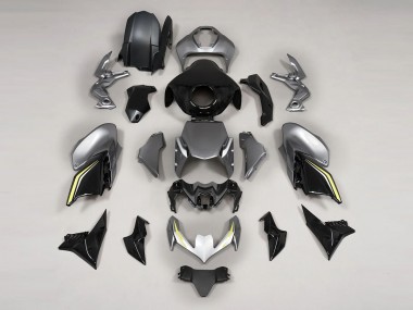Affordable 2020-2024 Kawasaki Z900 Motorcycle Fairings - Grey Black Australia