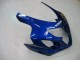 2004-2005 Suzuki GSXR 600/750 Motorcycle Fairings - Blue Grey Glossy Black Australia