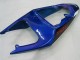 2004-2005 Suzuki GSXR 600/750 Motorcycle Fairings - Blue Grey Glossy Black Australia