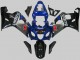 2004-2005 Suzuki GSXR 600/750 Motorcycle Fairings - Blue Grey Glossy Black Australia