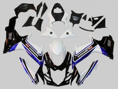 Affordable 2011-2024 Suzuki GSXR 600/750 Motorcycle Fairings - White Blue Black Alstare Australia