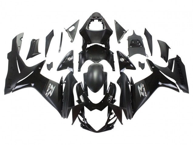 2011-2024 Suzuki GSXR 600/750 Motorcycle Fairings - Matte Black Glossy Black Australia