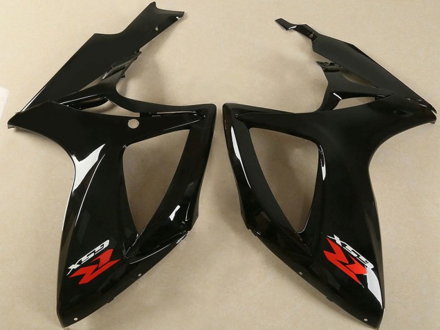 2006-2007 Suzuki GSXR 600/750 Motorcycle Fairing - Glossy Black Australia