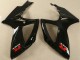 2006-2007 Suzuki GSXR 600/750 Motorcycle Fairing - Glossy Black Australia