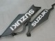 2006-2007 Suzuki GSXR 600/750 Motorcycle Fairings - Matte Black Australia