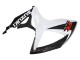 2006-2007 Suzuki GSXR 600/750 Motorcycle Fairings - Black White Carbon Fiber Style Australia