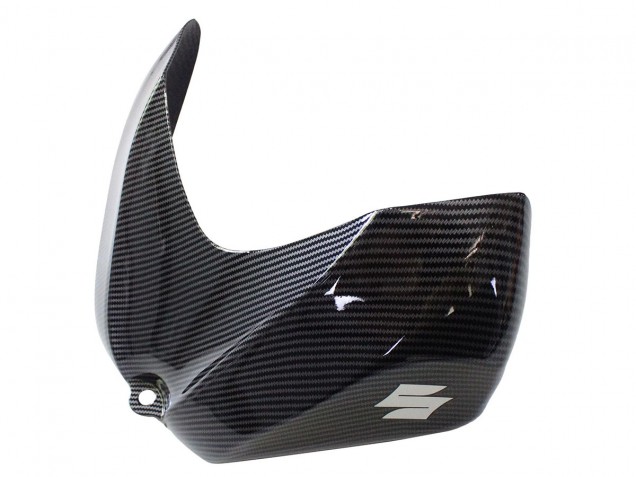 2006-2007 Suzuki GSXR 600/750 Motorcycle Fairings - Black White Carbon Fiber Style Australia