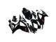 2006-2007 Suzuki GSXR 600/750 Motorcycle Fairings - Glossy Black Australia