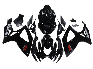 Affordable 2006-2007 Suzuki GSXR 600/750 Motorcycle Fairings - Glossy Black Australia