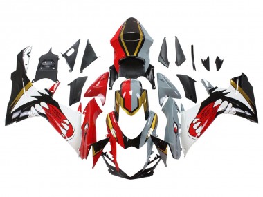 Affordable 2011-2024 Suzuki GSXR 600/750 Motorcycle Fairings - Red Gold Grey Black White Shark Australia