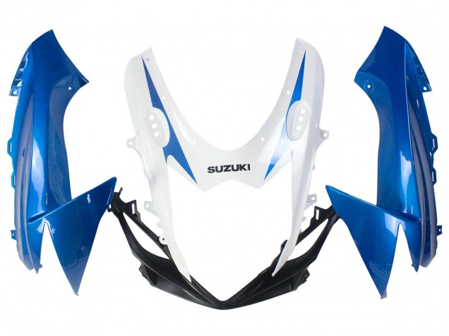 2011-2024 Suzuki GSXR 600/750 Motorcycle Fairings - Blue White Australia